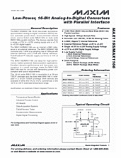 DataSheet MAX1165C pdf